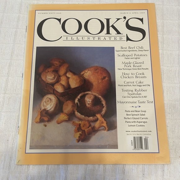 Cooks illustrated vintage 2003 & 2004 magazines bundle cooking baking recipe - Picture 4 of 16